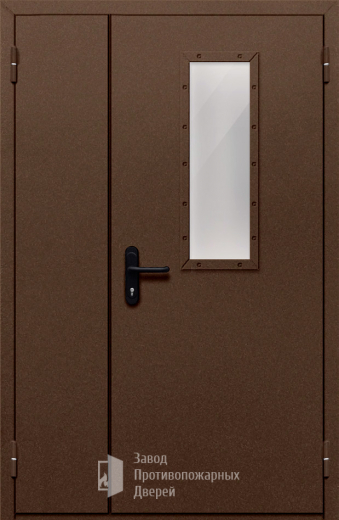 Фото двери «Полуторная со стеклом №28» в Красногорску
